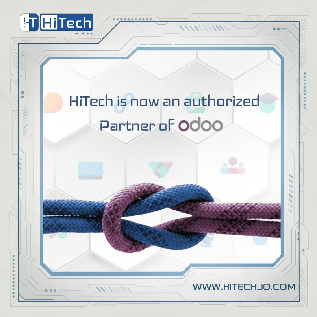 HiTech Jo Becomes Official Odoo Partner, Bringing Comprehensive ERP Solutions to Jordan